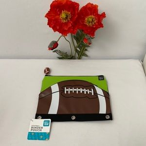 Pen+GEAR 3 ring binder pencil case pouch,NWT